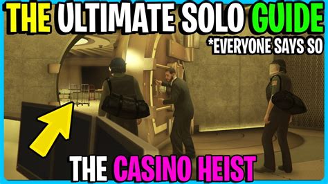 can you do casino heist solo|The BEST CASINO HEIST GUIDE For Solo Players In 2024